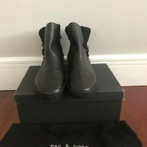 NEW Rag & Bone Leather Ankle Boots in size 39